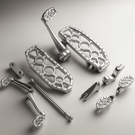 Eagle Lights REDLINE MX Floorboards for 2014 - 2025 Harley-Davidson® Touring Models