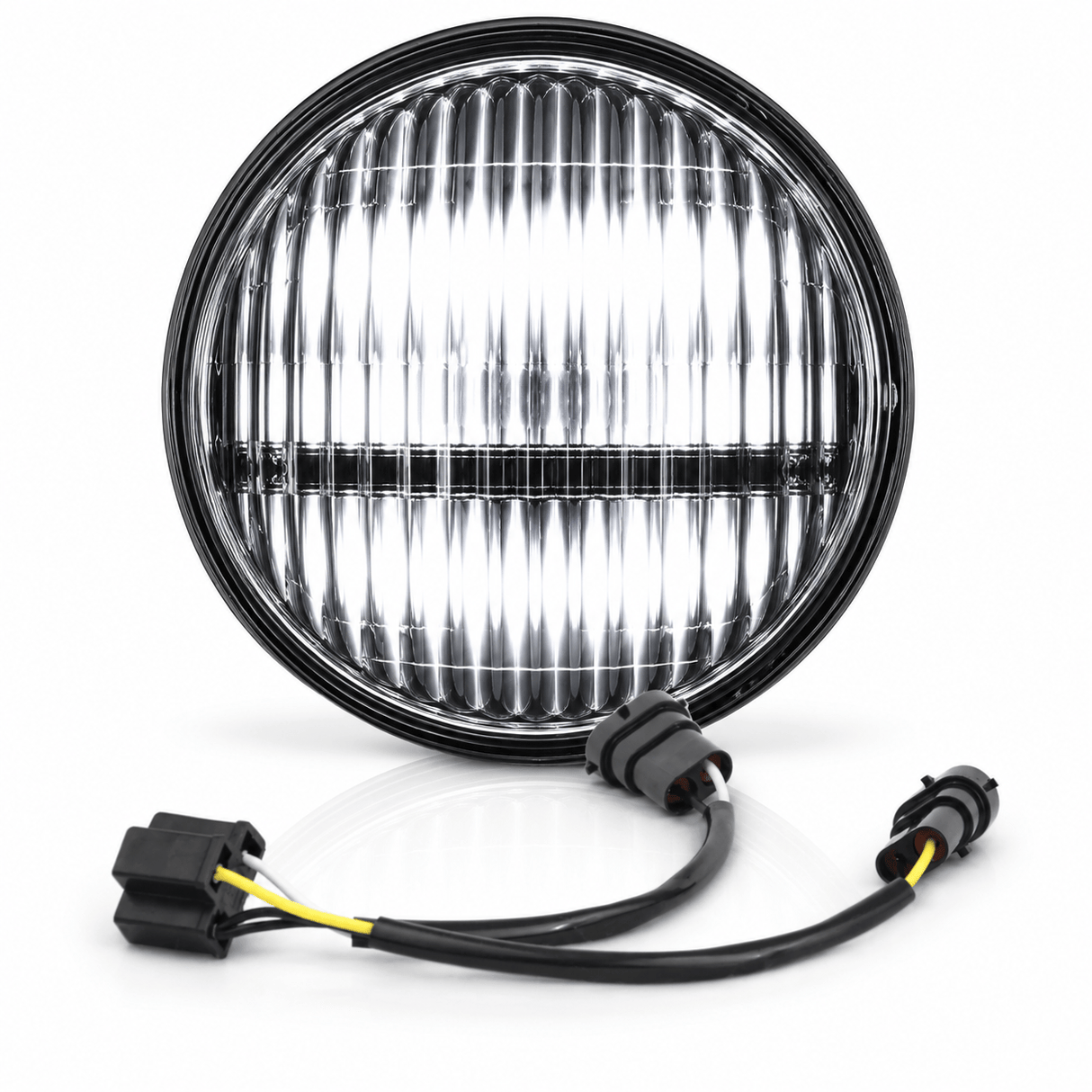 Eagle Lights Heritage Beam™ 7-Inch PAR56 H6024 Restomod LED Headlight for Motorcycles