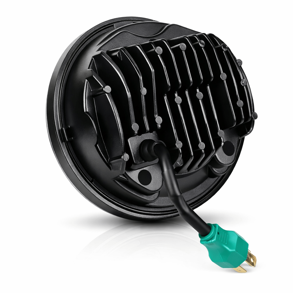 Eagle Lights 5 3/4" LED Headlight Kit with Halo Ring for Harley-Davidson® and Indian® Motorcycles - Generation II