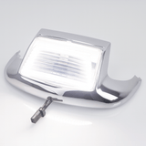 Eagle Lights LED Front Fender Tip Light and Chrome Housing with Smoked Lens for Harley Davidson® Motorcycles