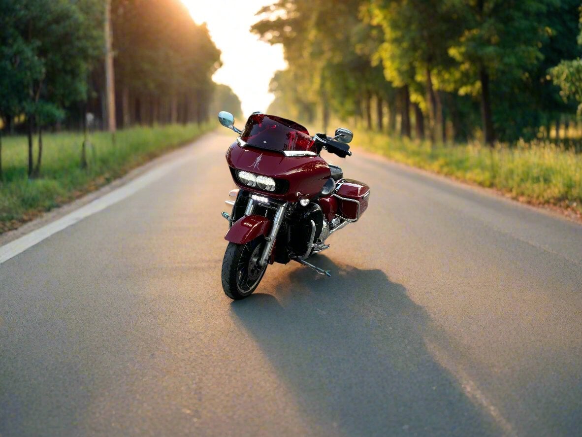 Eagle Lights LED Light Bar on Harley Davidson Road Glide