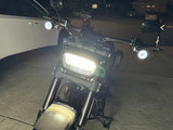 Eagle Lights BRITE AF LED Headlight for 2008 - 2023 Harley Davidson Fat Bob Models