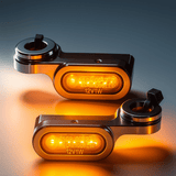 Eagle Lights SLIM LINE Front LED Turn Signals for Harley-Davidson® Touring Model Motorcycles