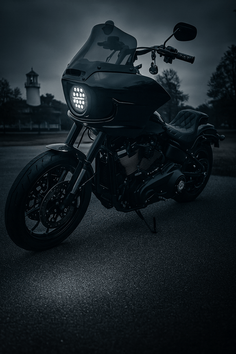 Eagle Lights 5 3/4" Slim Line LED Headlight Kit for Harley-Davidson® Low Rider ST Models with Adapter Bracket