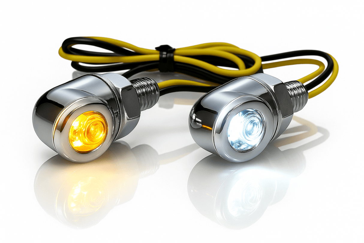 Eagle Lights Generation II Mini Bullet Front LED Running Lights / Turn Signals with Rear LED Brake /Turn Signal and Running Light Kit (4 Lights Included)