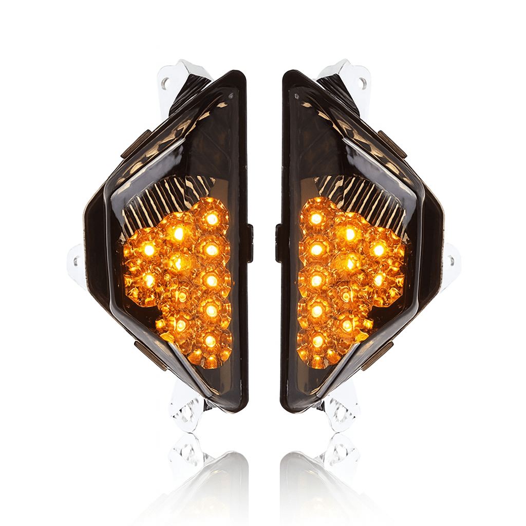 Eagle Lights LED Turn Signals with Smoked Lens for 2013 to Current Kawasaki Ninja 250 300 400 650 1000 Z1000SX ZX-6R