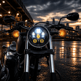 Eagle Lights 5 3/4" LED Headlight for Yamaha XVS650, Bolt, Raider, Road Star, Stryker Models