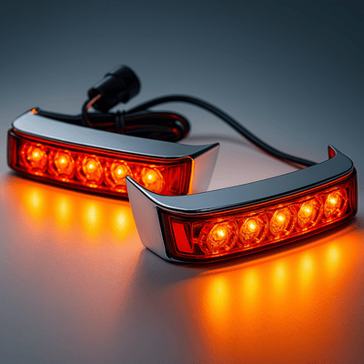 Eagle Lights Saddlebag LED Tail Lights with Turn Signals, Running Lights and Brake Lights for 2014 to Current Harley-Davidson® Touring Models