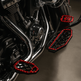 Eagle Lights REDLINE MX Floorboards for 2014 - 2025 Harley-Davidson® Touring Models