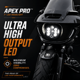 Eagle Lights Apex Pro™ 7" LED Headlight for Harley-Davidson® Motorcycles