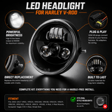Eagle Lights V-Rod / Street Rod LED Projection Headlight