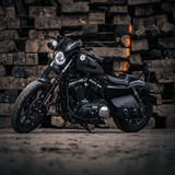 Eagle Lights 5 3/4" LED Headlight Kit with Halo Ring for Harley-Davidson® and Indian® Motorcycles - Generation III / Black
