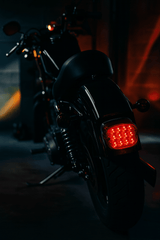 Eagle Lights Rear Layback LED Taillamp with Built in Turn Signals for Harley-Davidson® Motorcycles