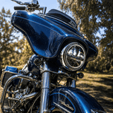 Eagle Lights 7" Complex Reflector LED Headlight for Harley-Davidson® and Indian® Motorcycles