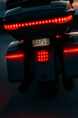Eagle Lights Rear Layback LED Taillamp with Built in Turn Signals for Harley-Davidson® Motorcycles