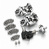 Eagle Lights Latch Hinges and Lock Kit for 2014 - 2023 Harley Davidson Tour Pak