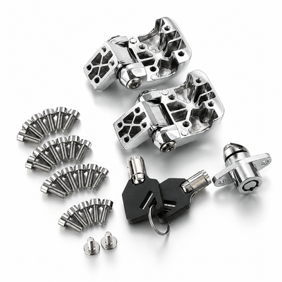 Eagle Lights Latch Hinges and Lock Kit for 2014 - 2023 Harley Davidson Tour Pak