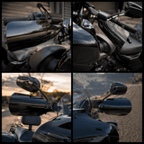 Eagle Lights HANDSHIELD Club Style Hand Guards for 2014 - 2023 Harley-Davidson® Electra Glide, Freewheeler, Road Glide, and Road King