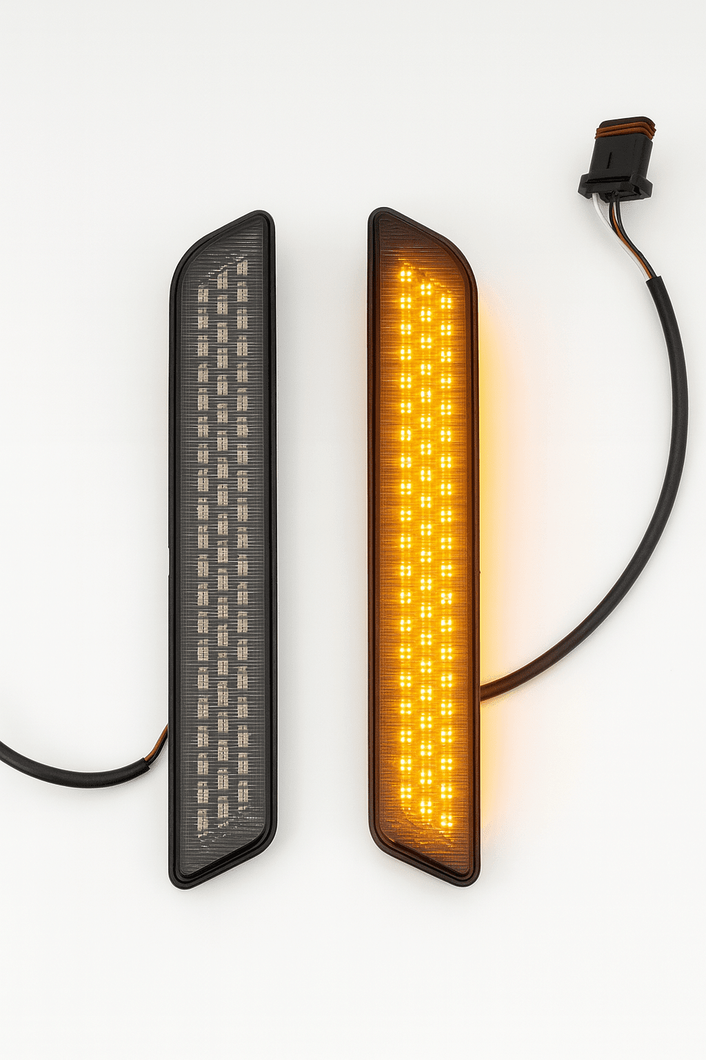 Eagle Lights Fork Reflector Insert LED Running Lights and Turn Signals for 2014 - 2025 Harley-Davidson® Touring Models