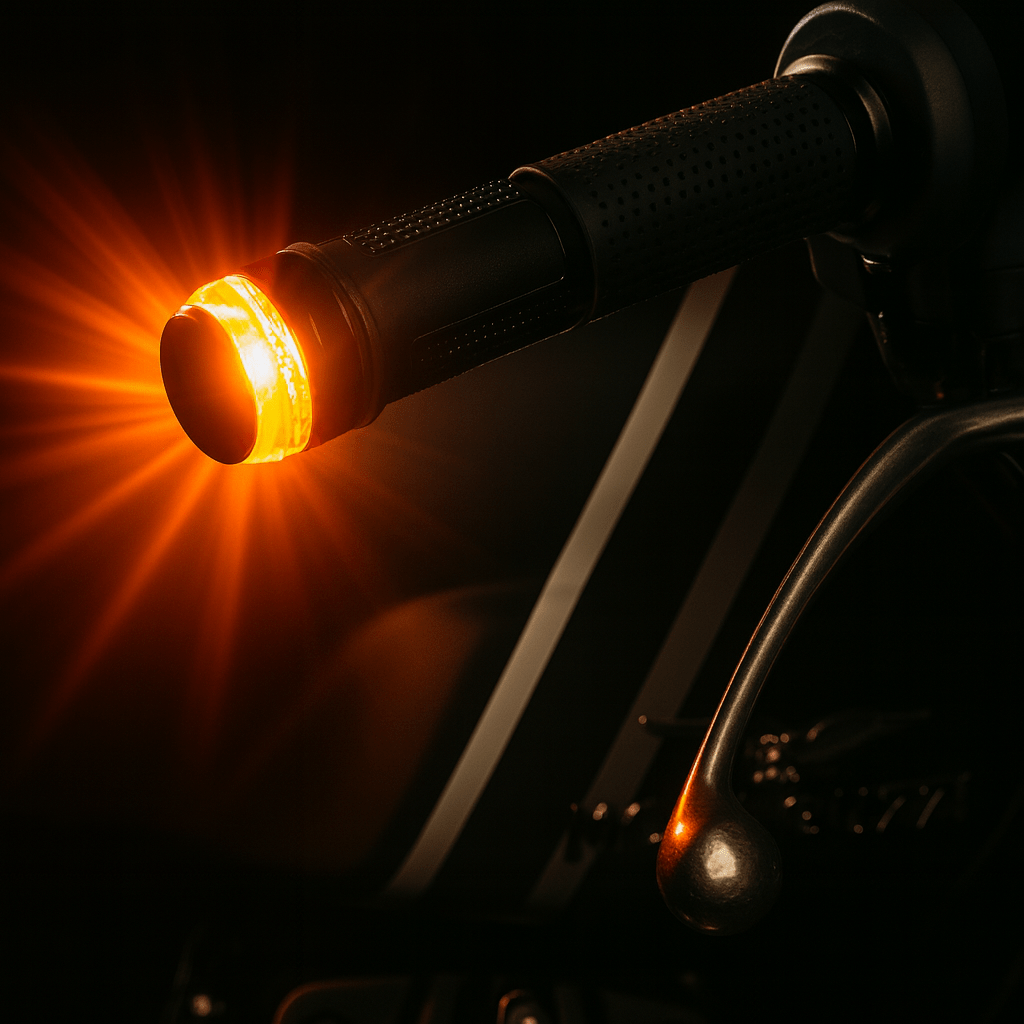 Eagle Lights Bar End LED Turn Signals for 7/8" Handlebars - Pair