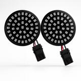 Eagle Lights Midnight Edition Rear LED Turn Signals for 2025+ Softail Models