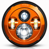 Eagle Lights 7" LED Headlight Kit for Harley-Davidson® and Indian® Motorcycles - Color Matched / Generation I