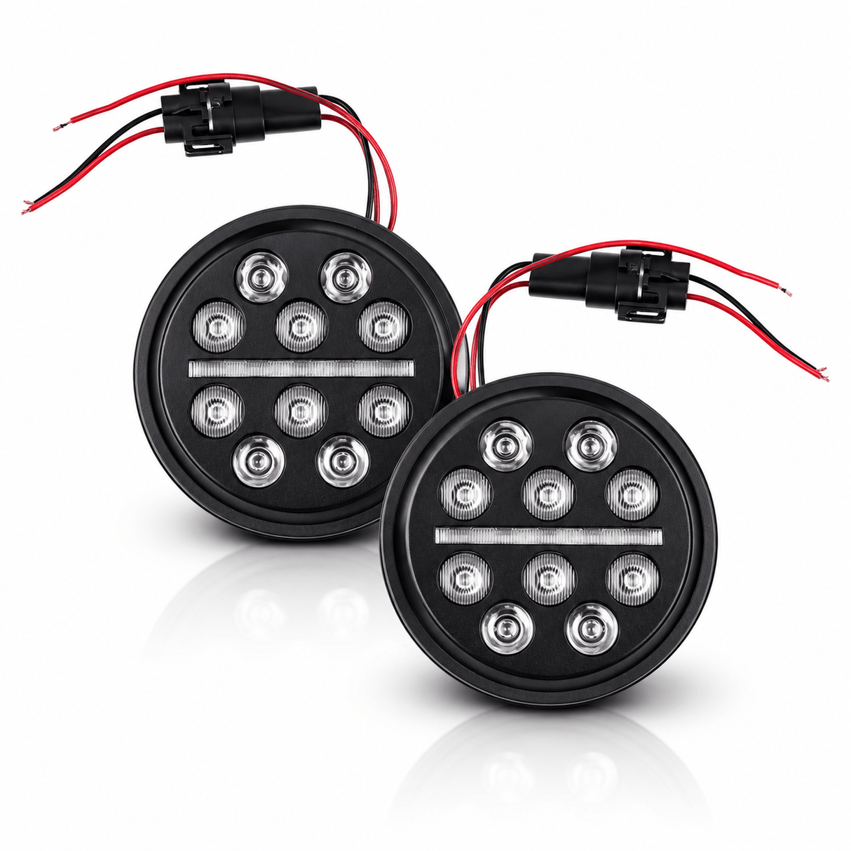 Eagle Lights Slim Line LED Headlight and Auxiliary Light Kit for Harley-Davidson® / Indian® Motorcycle