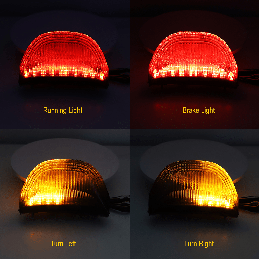 Eagle Lights® Smoked LED Tail Light w/ Integrated Turn Signals – Fits Honda CBR600RR (2003–2006) & CBR1000RR (2004–2007)