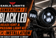 Eagle Lights 7" LED Headlight and 4.5" LED Passing Light Kit for Harley-Davidson and Indian Motorcycles - Generation I / Black