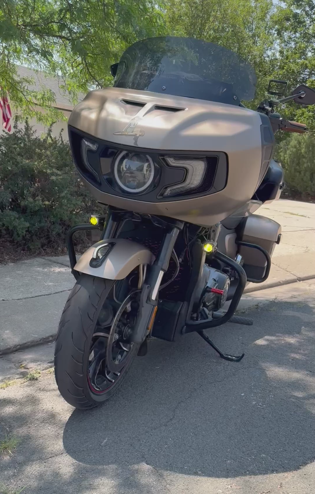 Eagle Lights APEX Auxiliary Lights for Harley Davidson and Indian Motorcycles