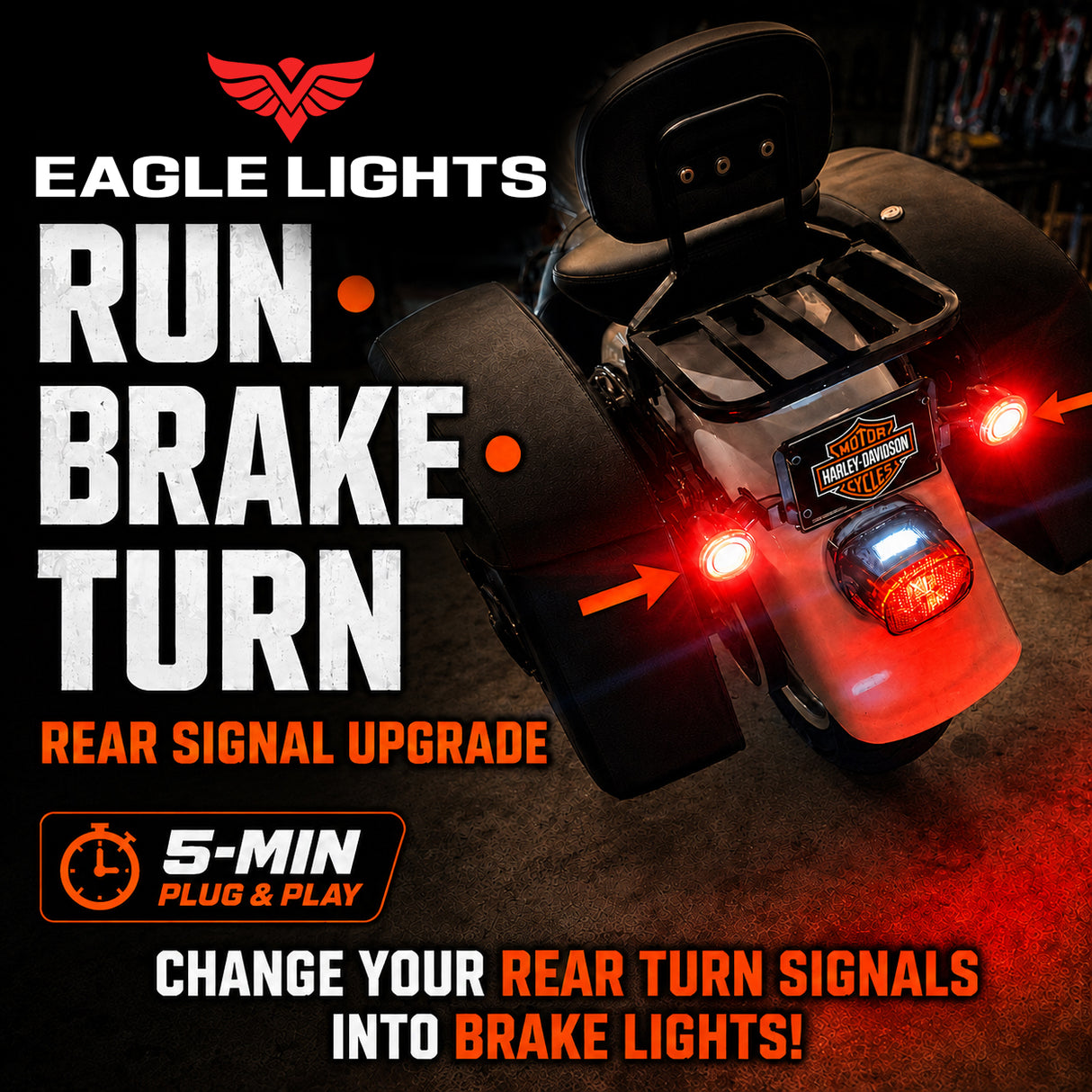 Eagle Lights Run Brake Turn and Equalizer Combo Pack