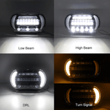 Eagle Lights Generation II LED Projection Headlight for 2004 - 2013 Harley Davidson Road Glide