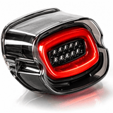 Eagle Lights HALOS Layback LED Tail Light with Turn Signals for Harley-Davidson® Motorcycles