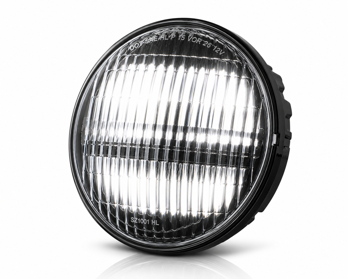 Eagle Lights Heritage Beam™ 7-Inch PAR56 H6024 Restomod LED Headlight Pair for Motorcycles