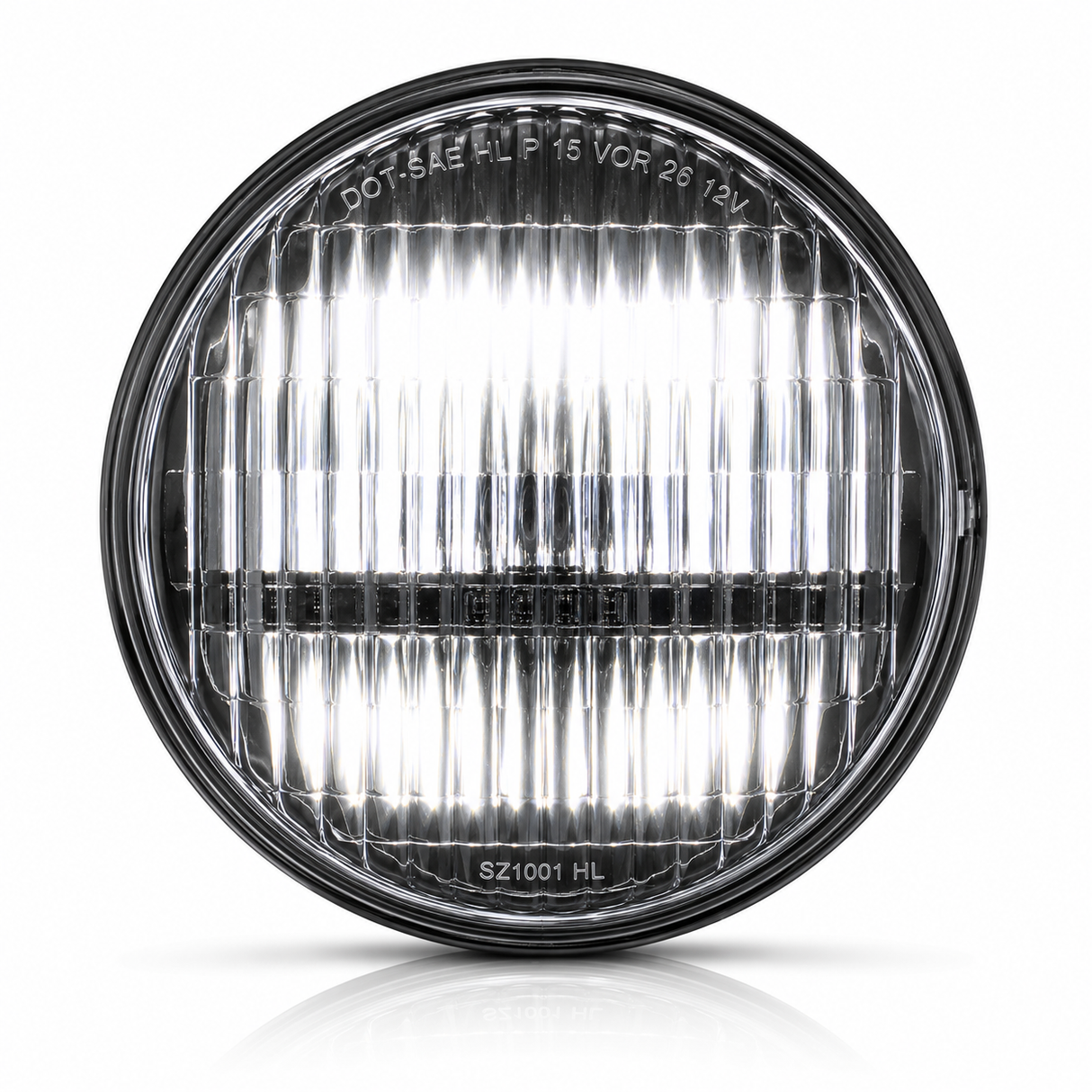 Eagle Lights Heritage Beam™ 7-Inch PAR56 H6024 Restomod LED Headlight Pair for Motorcycles