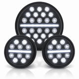 Eagle Lights Slim Line LED Headlight and Auxiliary Light Kit for Harley-Davidson® / Indian® Motorcycle