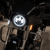 Eagle Lights SWITCHBLADE Low Profile Fork LED Turn Signal and Running Lights for 2006 - 2023 Harley-Davidson® Models
