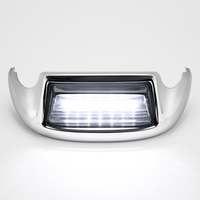 Eagle Lights LED Front Fender Tip Light and Chrome Housing with Smoked Lens for Harley-Davidson® Tri Glide