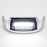 Eagle Lights LED Front Fender Tip Light and Chrome Housing with Smoked Lens for Harley-Davidson® Tri Glide