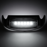 Eagle Lights LED Front Fender Tip Light and Chrome Housing with Smoked Lens for Harley-Davidson® Tri Glide