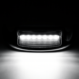 Eagle Lights LED Front Fender Tip Light and Chrome Housing with Smoked Lens for Harley-Davidson® Tri Glide