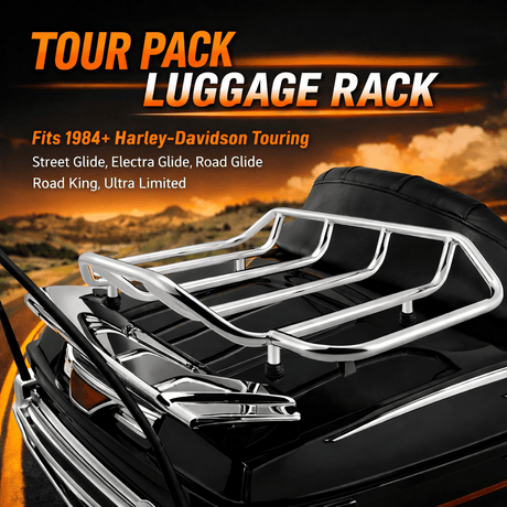 Eagle Lights Tour Pak Luggage Rack for Harley-Davidson® Touring Models