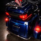 Eagle Lights Flashing Strobe Layback LED Tail Brake Light Kit for Harley-Davidson® Tri Glide Models