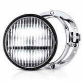 Eagle Lights Heritage Beam™ 7-Inch PAR56 H6024 Restomod LED Headlight for Motorcycles