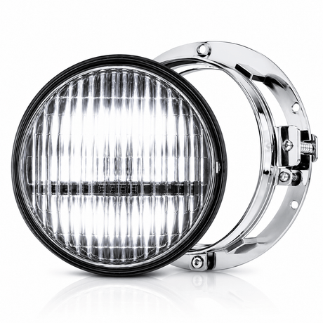 Eagle Lights Heritage Beam™ 7-Inch PAR56 H6024 Restomod LED Headlight for Motorcycles