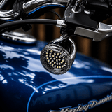 Eagle Lights Midnight Edition Front and Rear Turn Signals, Running Lights and Strobing Rear LED Turn Signal Kit for Harley-Davidson® Motorcycles - 1157 Front Base / 1157 Rear Base