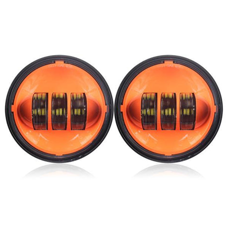 Eagle Lights Color Matched 4.5" LED Passing / Spot Lights - Generation I / Orange