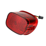 Eagle Lights Flashing Strobe Squareback LED Tail Brake Light Kit for Harley Davidson - No Window