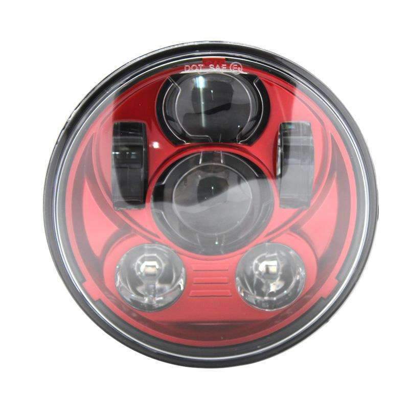 5 ¾” LED Headlights - Eagle Lights 5 3/4" 8900 Series Generation III Red LED Projection Headlight*