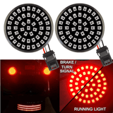 Eagle Lights Midnight Edition Rear LED Turn Signals for 2016+ Harley Davidson CVO Models